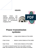 Topic1-Introduction To Gears PDF