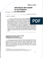 Examen Cause Douleur Et Limitation Articulaire Cyriax PDF