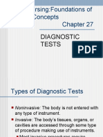 Basic Nursing:Foundations of Skills & Concepts: Diagnostic Tests