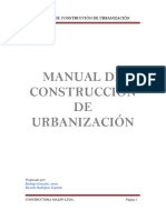 Manual de Urbanización