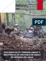 Informe Hidrotambo PDF