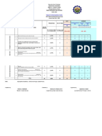 Table of Specification in Diss