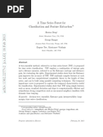 Time Series Forest For Classification and Feature Extraction