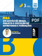 Mba em Gestão de Obras, Projeto e Execução de Estruturas e Fundações