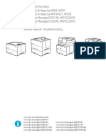 MANUAL DE SERVICIO HP LaserJet Enterprise M501-M506-M507-MFP M527-M528 Managed MFP E52645-E50145-E50045-E52545 PDF