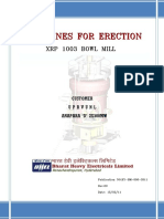 Erection Manual Bowl Mill XRP 1003 PDF