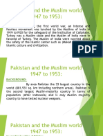 Pakistan and The Muslim World