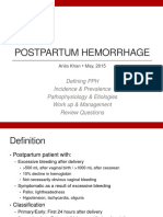 Postpartum Hemorrhage