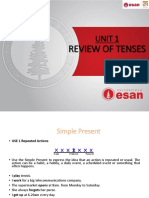 Review of Tenses