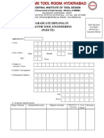 Application For Pgdcte