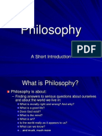 Intro To Philosophy