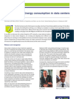 Energy Consumption in Data Centers