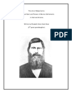 The Life of Moses Curtis: A Spiritual Giant and Pioneer of Mormon Settlements in Utah and Arizona