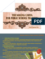 Magna Carta For Public School Teachers