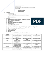 Project Plan For Cooking An Egg Dish