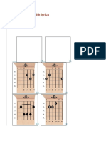 Guitar Chords With Lyrics