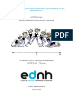 Règles: Contraception Et Performances