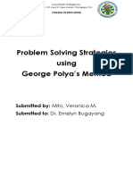 Problem Solving Project