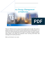 01 - Introduction To Refinery Energy Management NOTE PAGES