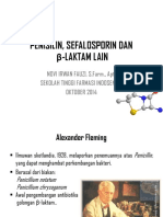 3 - PENISILIN, SEFALOSPORIN DAN β-LAKTAM LAIN