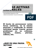 Pausas Activas Laborales