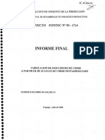 Fabricacion Oxicloruro Cobre - Sulfato de Cobre PDF