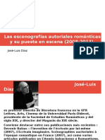 José-Luis Díaz Escenografías Autoriales Romáticas