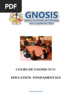 Cours de Gnosis - Leçon 11 PDF