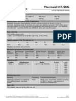 Thermanit GE-316L PDF