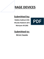 Optical Storage Devices