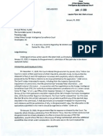 David Kris - FISA Court Letter - 1.15.20