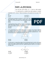 Mathongo Jee Main 2019 11 January Evening Shift PDF