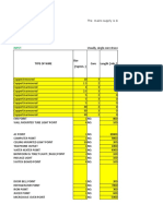 Estimate of Electrification