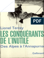 Les Conquerants de L Inutile - Lionel Terray