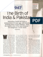 Birth of India-Pakistan Upfront Mag0001