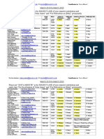 Just A Minute Rota March 2019-March 2020