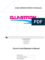 Glastron Owners Manual