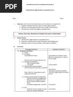 Detailed Lesson Plan in Mathematics Grade 2