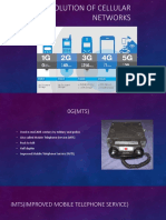 Evolution of Cellular Networks