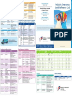 RCH - Peds Emergency Reference Card - Jan 2013