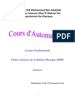 Cours Automatique PDF