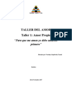 Taller Del Amor Cuadernillo