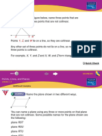 1-3 Points Lines and Planes