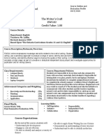 Ewc Student Course Outline