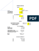 Calculo de Vigueta y Columna Madera