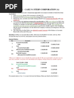 ACCOUNTING STERN CORPORATION (A) Answer