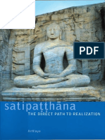 Satipatthana The Direct Path To Realization Analayo PDF