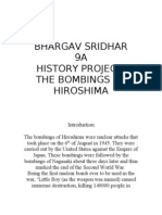 The Bombings of Hiroshima