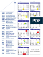 Hrce School Calendar 2018-19 PDF