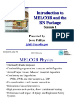 PPT-Introduction To MELCOR and The RN Package